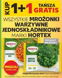 Kaufland WSZYSTKIE MROŻONKI WARZYWNE JEDNOSKŁADNIKOWE MARKI HORTEX oferta