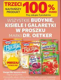 Kaufland WSZYSTKIE BUDYNIE, KISIELE I GALARETKI W PROSZKU MARKI DR. OETKER oferta