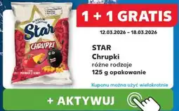 Kaufland Chrupki różne rodzaje 125 g opakowanie oferta