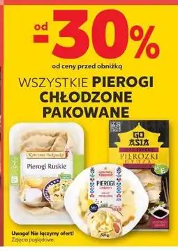 Kaufland Wszystkie pierogi chłodzone pakowane oferta