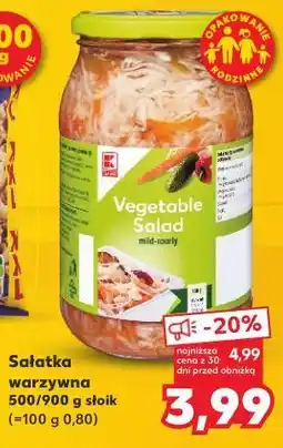 Kaufland Sałatka warzywna oferta
