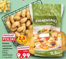 Kaufland Polskie ziemniaki sałatkowe jadalne 2,5 kg opakowanie oferta