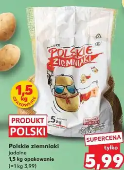 Kaufland Polskie ziemniaki jadalne 1,5 kg opakowanie oferta