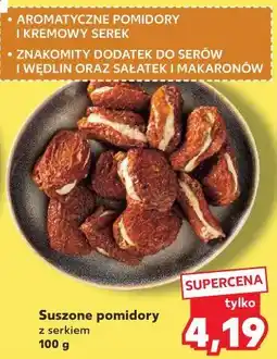 Kaufland Suszone pomidory z serkiem oferta