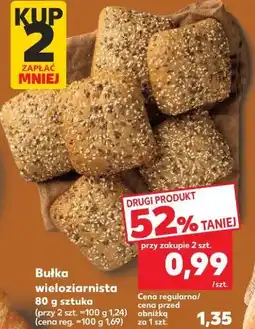 Kaufland Bułka wieloziarnista 80 g sztuka oferta