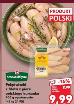 Kaufland Polędwiczki z fileta z piersi polskiego kurczaka oferta