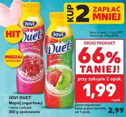 Kaufland Napój jogurtowy JOVI DUET różne rodzaje oferta
