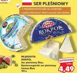 Kaufland Ser pleśniowy Blue, Kamiennogórski ser pleśniowy Camen Blue oferta