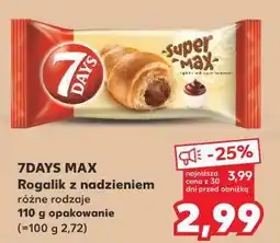 Kaufland Rogalik z nadzieniem różne rodzaje oferta