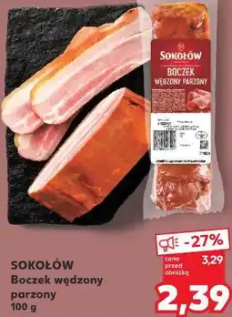 Kaufland Boczek wędzony parzony oferta