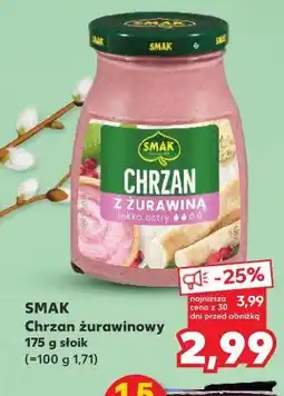 Kaufland Chrzan żurawinowy oferta