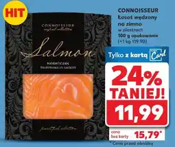 Kaufland Łosoś wędzony na zimno w plastrach oferta