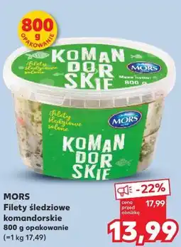 Kaufland Filety śledziowe komandorskie oferta