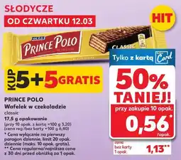 Kaufland Wafelek w czekoladzie classic PRINCE POLO oferta