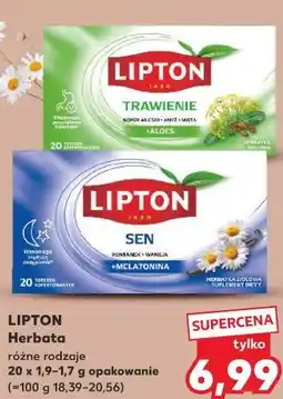 Kaufland Herbata LIPTON różne rodzaje oferta