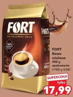 Kaufland Kawa mielona FORT oferta