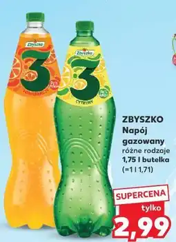 Kaufland ZBYSZKO Napój gazowany różne rodzaje 1,75 l butelka oferta