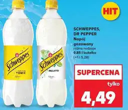 Kaufland SCHWEPPES, DR PEPPER Napój gazowany różne rodzaje 0,85 l butelka oferta