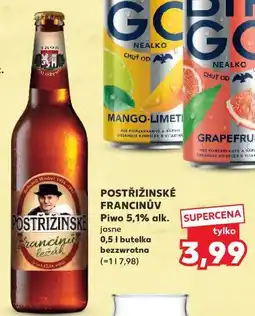 Kaufland Piwo 5,1% alk. jasne 0,5 l butelka bezzwrotna oferta