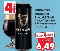 Kaufland Guinness Piwo 4,2% alk oferta