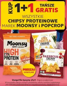 Kaufland CHIPSY PROTEINOWE MAREK MOONSY i POPCROP oferta