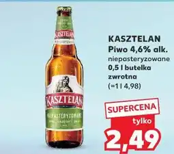 Kaufland Kasztelan Piwo 4,6% alk. niepasteryzowane oferta