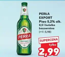 Kaufland Perła Export Piwo 5,2% alk oferta