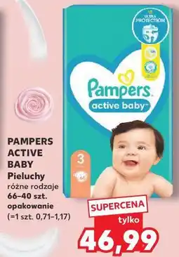 Kaufland Pieluchy różne rodzaje 66-40 szt. opakowanie oferta