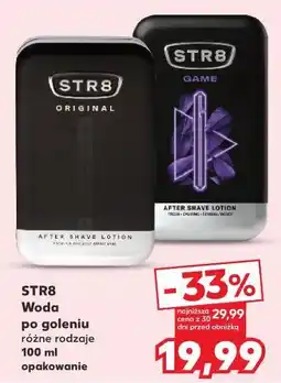 Kaufland Woda po goleniu STR8 różne rodzaje 100 ml opakowanie oferta