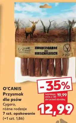 Kaufland Przysmak dla psów Cygaro, różne rodzaje 7 szt. opakowanie oferta