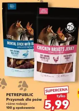 Kaufland Przysmak dla psów różne rodzaje 100 g opakowanie oferta