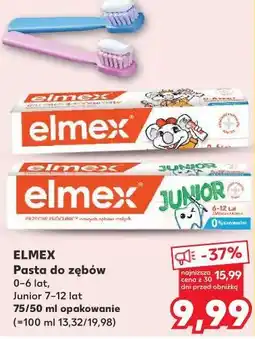 Kaufland Pasta do zębów 0-6 lat, Junior 7-12 lat oferta