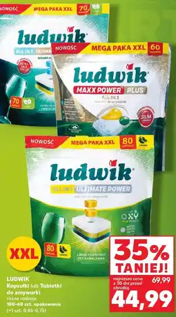 Kaufland Kapsułki lub Tabletki do zmywarki różne rodzaje 100-60 szt. opakowanie oferta