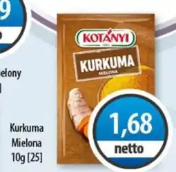 DUO-TES Kurkuma Mielona oferta