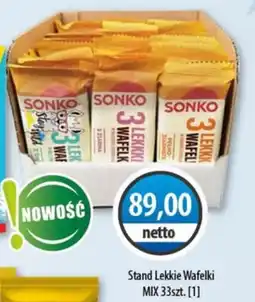 DUO-TES Stand lekkie wafelki mix oferta