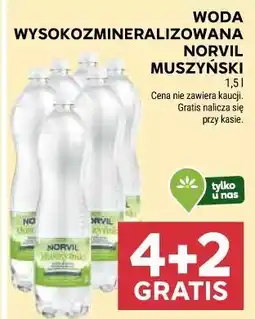 Stokrotka Woda wysokozmineralizowana Norvil Muszyński oferta