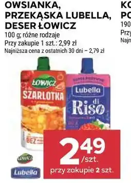 Stokrotka OWSIANKA, PRZEKĄSKA LUBELLA, DESER ŁOWICZ oferta
