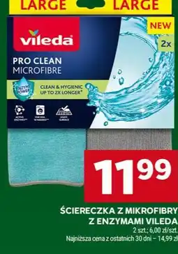 Stokrotka ŚCIERECZKA Z MIKROFIBRY Z ENZYMAMI VILEDA oferta