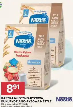 Stokrotka KASZKA MLECZNO-RYŻOWA, KUKURYDZIANO-RYŻOWA NESTLÉ oferta