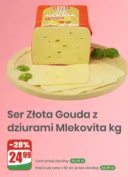 Dino Ser Złota Gouda z dziurami Mlekovita kg oferta