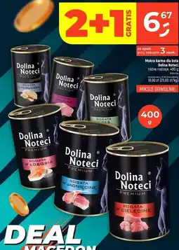 Dealz Mokra karma dla kota Dolina Noteci różne rodzaje oferta