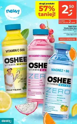 Dealz Napój Oshee Vitamin Water Zero różne rodzaje oferta