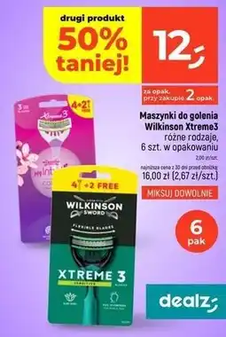 Dealz Maszynki do golenia Wilkinson Xtreme3 oferta