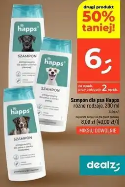 Dealz Szampon dla psa Happs oferta