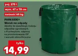 Kaufland Worek na odpady Parkside oferta