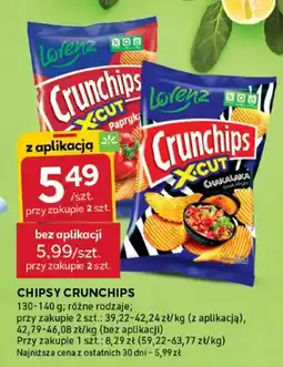 Stokrotka Chipsy Crunchips różne rodzaje oferta