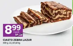 Stokrotka Ciasto zebra lazur oferta