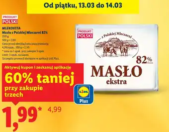 Lidl Masło Z Polskiej Mleczarni oferta
