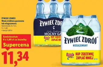 Woda niegazowana Żywiec zdrój