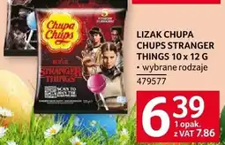 Selgros Lizak Chupa Chups Stranger Things oferta